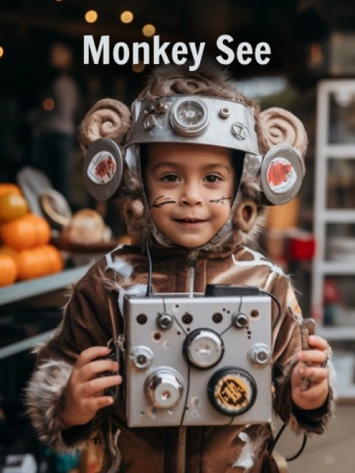 front of Recovery Wishes "Monkey see monkey boo" card